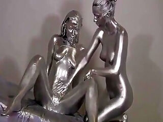 Silver Body Paint Exotic